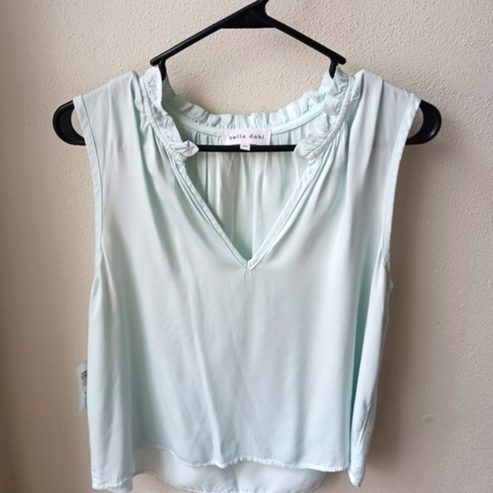 NWT Bella Dahl 'The Brea' Tank - Sea Foam - Sleeveless Top